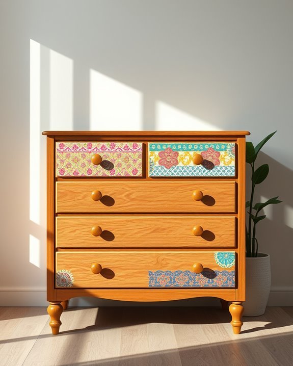 transform furniture with washi