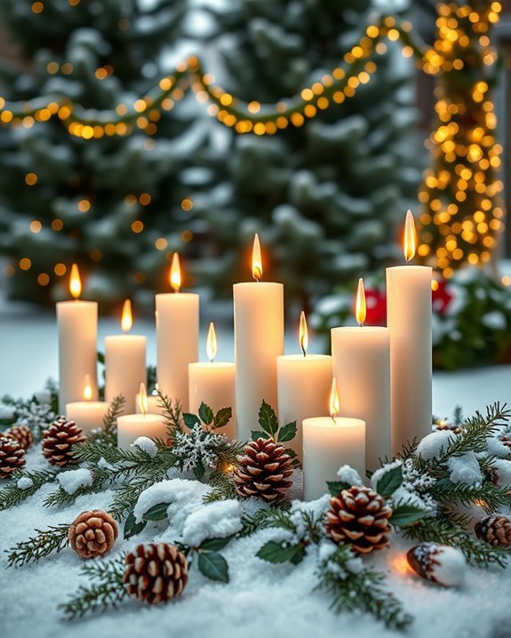 transform holiday candle displays