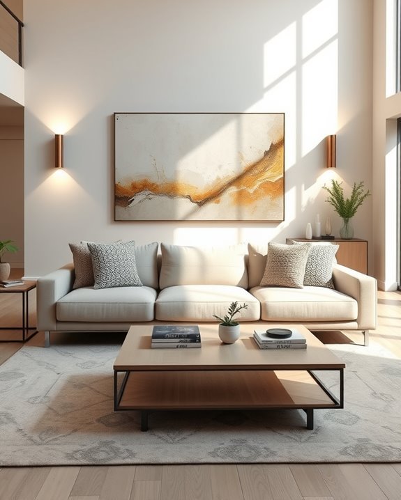 transform living room lighting