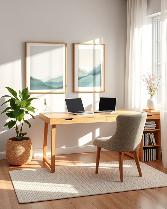 transform office with artwork