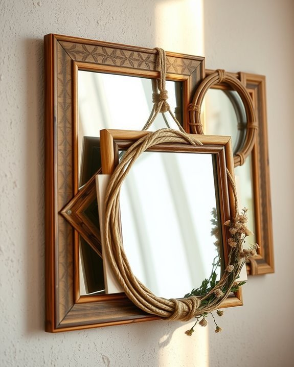 transform old frames creatively