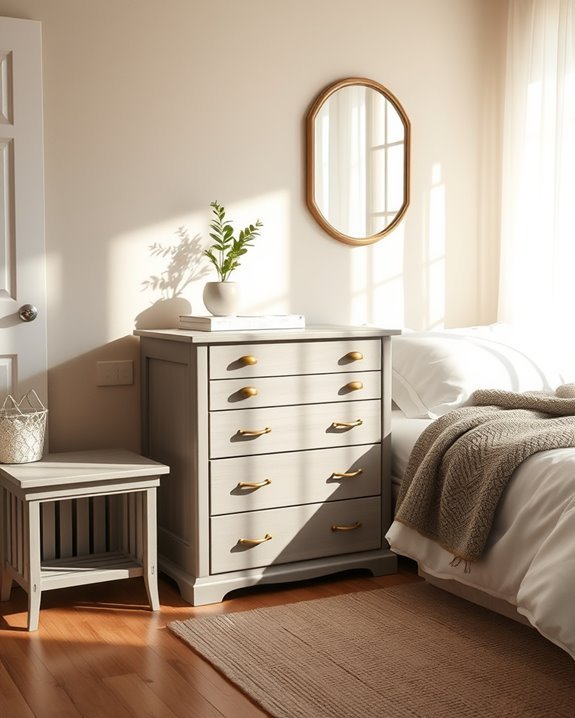 transform old furniture creatively