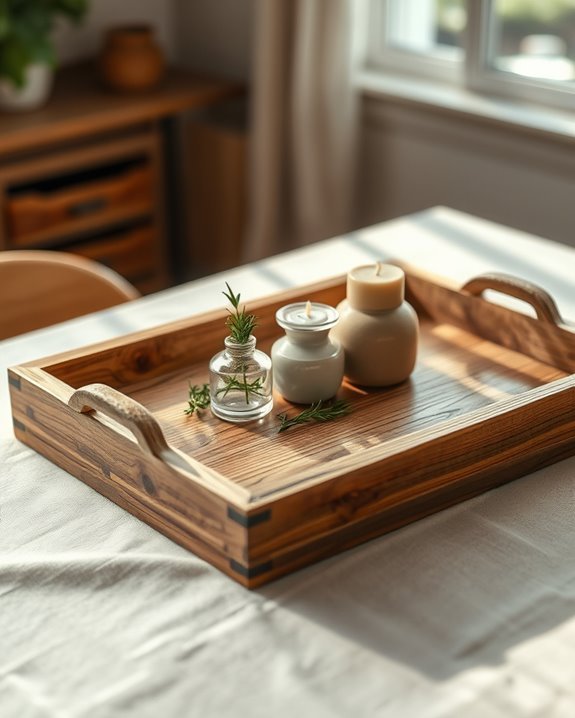 transform rustic wood tray