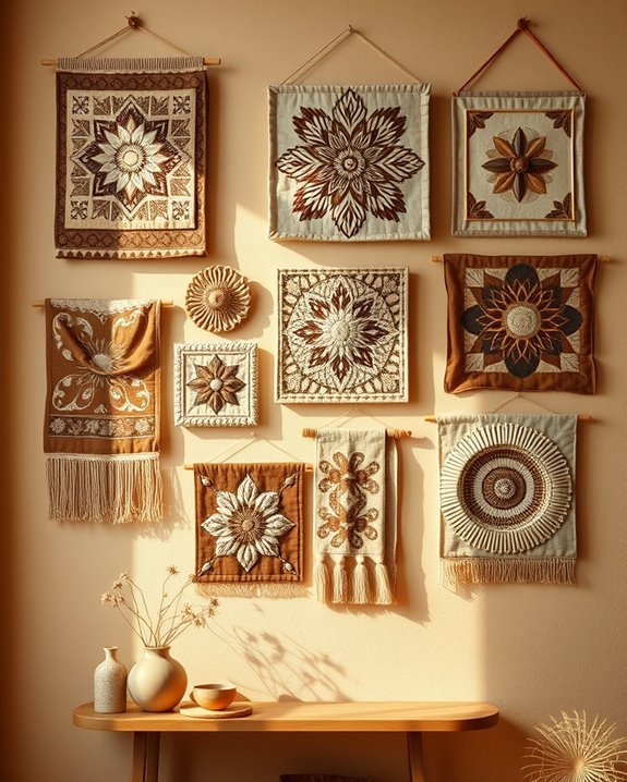 transform space with quilts