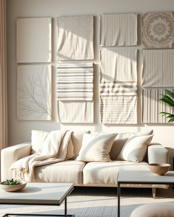 transform walls with fabric