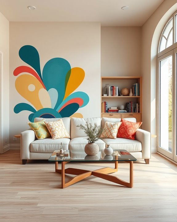 transform walls with murals