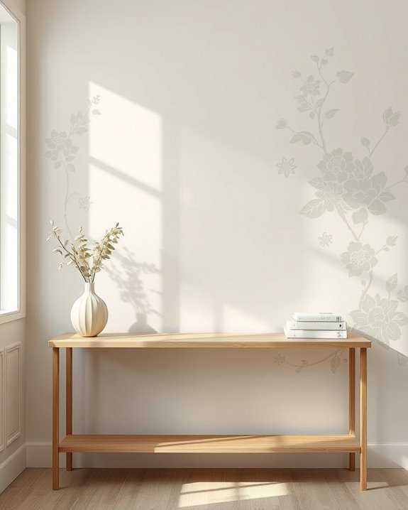 transform walls with stencils