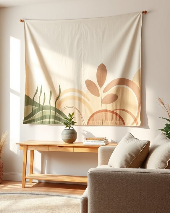 transform walls with tapestries