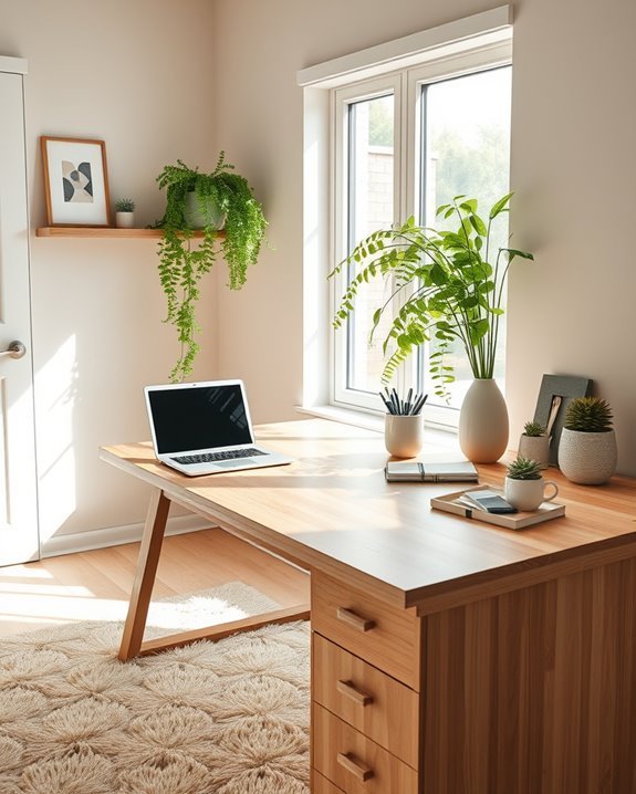 transform workspace with plants