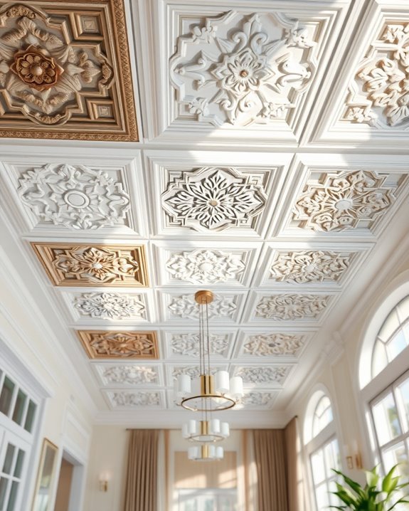 transform your ceilings artistically