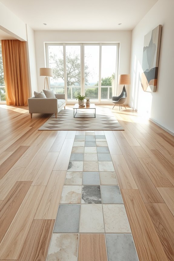 transformative artistic floor designs