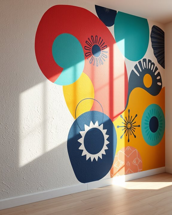 transformative artistic wall murals
