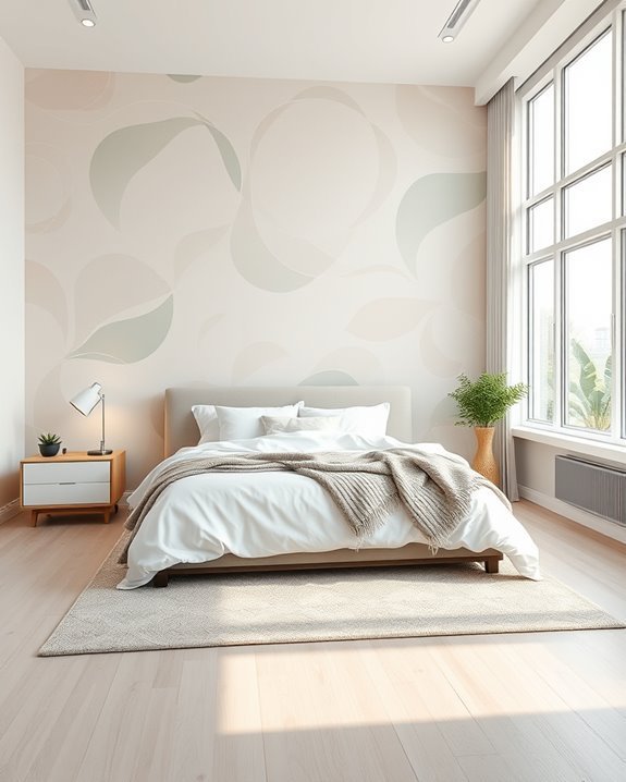 transformative artistic wallpaper design