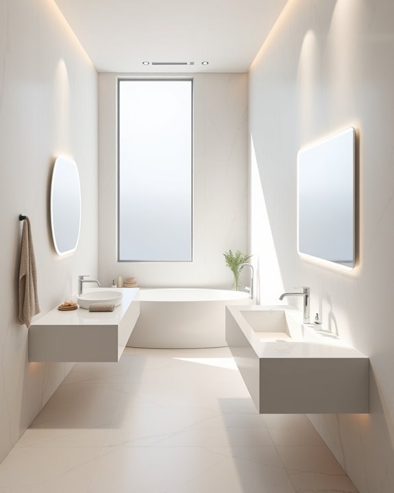 transformative bathroom lighting design