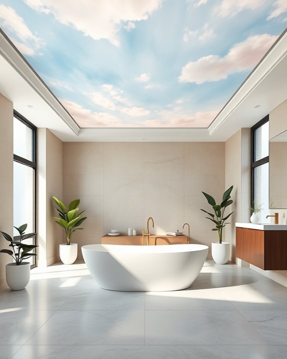 transformative ceiling mural designs