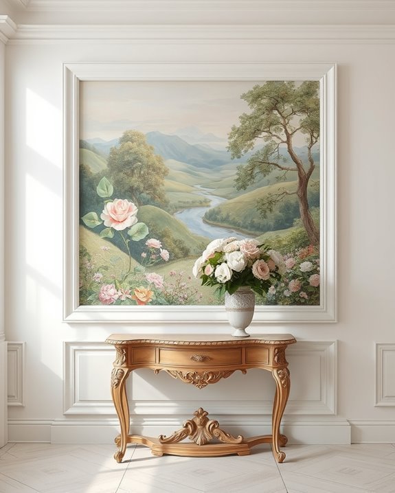 transformative classic mural art
