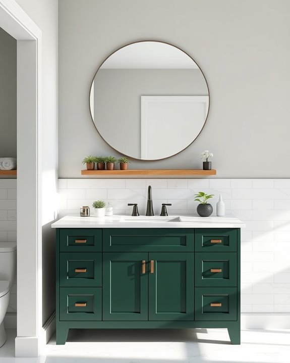 transformative deep green tranquility
