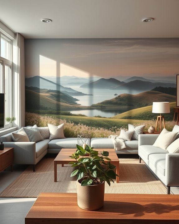 transformative hand painted murals