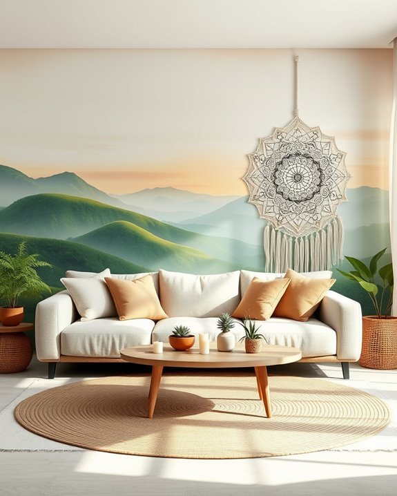 transformative hand painted murals