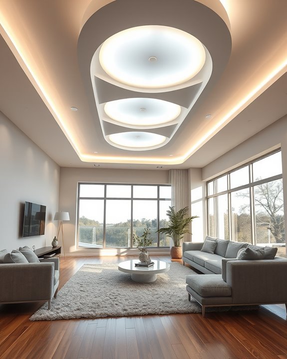 transformative led ceiling ambiance