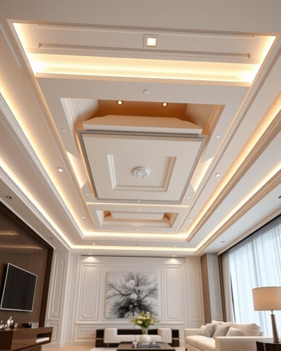 transformative multi level ceilings