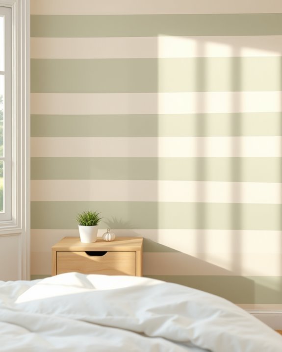 transformative painted stripe designs