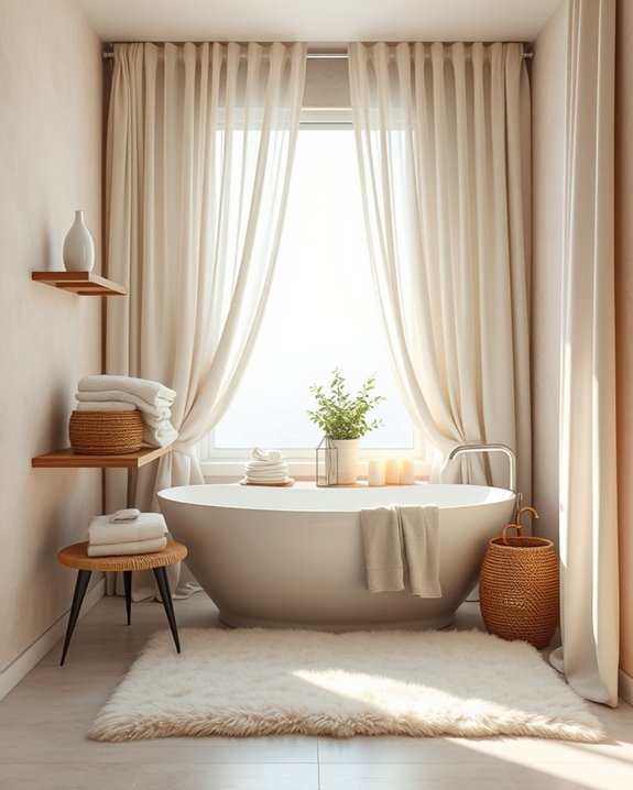 transformative soft drapery textiles