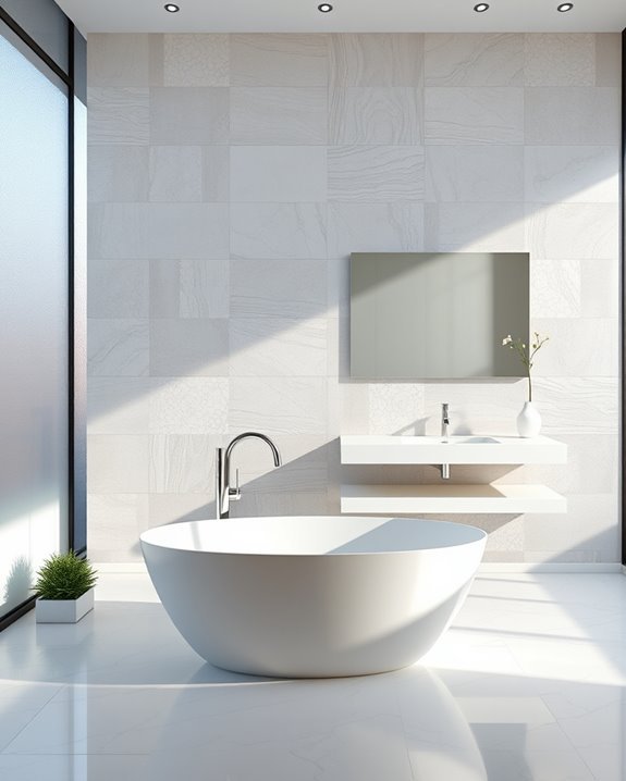 transformative statement wall tiles