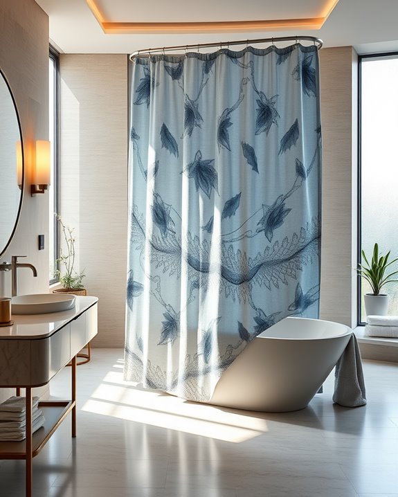 transformative unique shower curtains