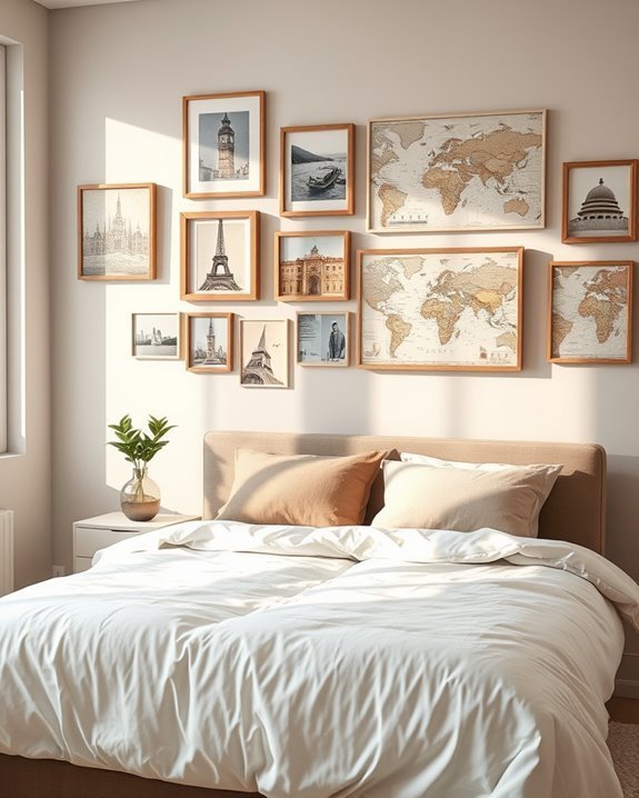 travel memories wall decor