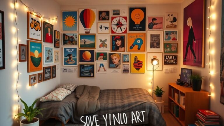trendy college wall decor