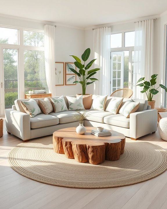 tropical motifs enhance decor