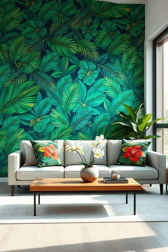 tropical paradise home decor