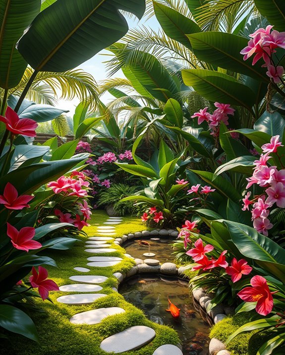 tropical plants for relaxation