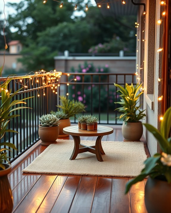 twinkling lights for ambiance
