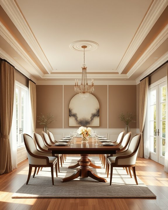 two tone ceiling design ideas