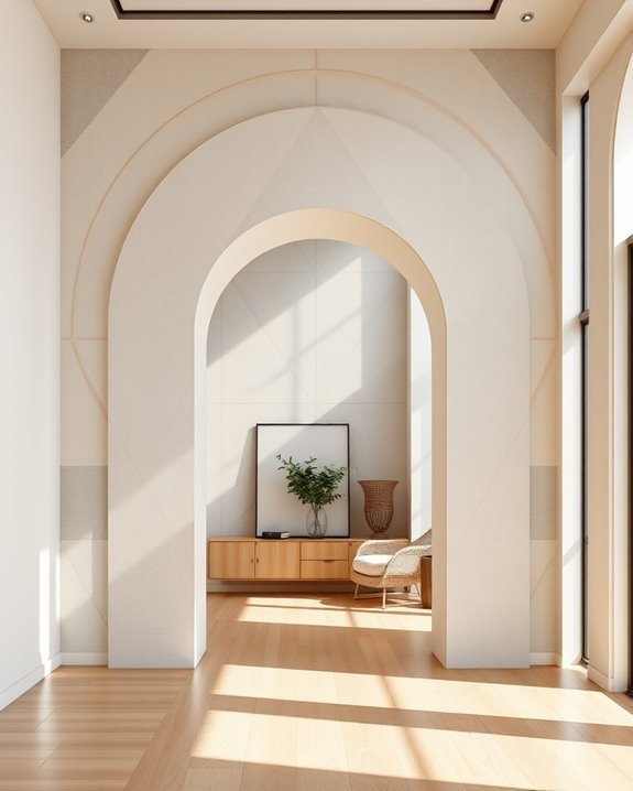unique arched interior designs