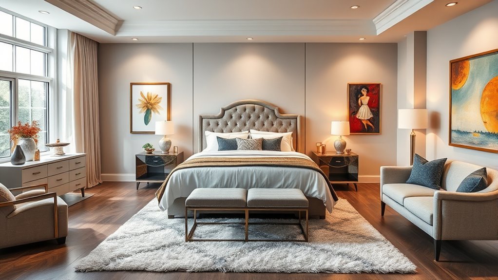 unique bedroom layout ideas