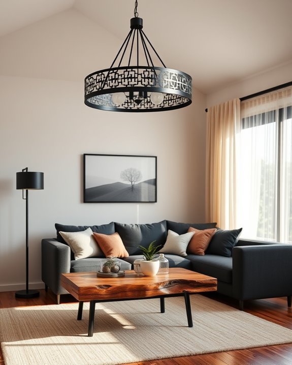unique black lighting fixtures