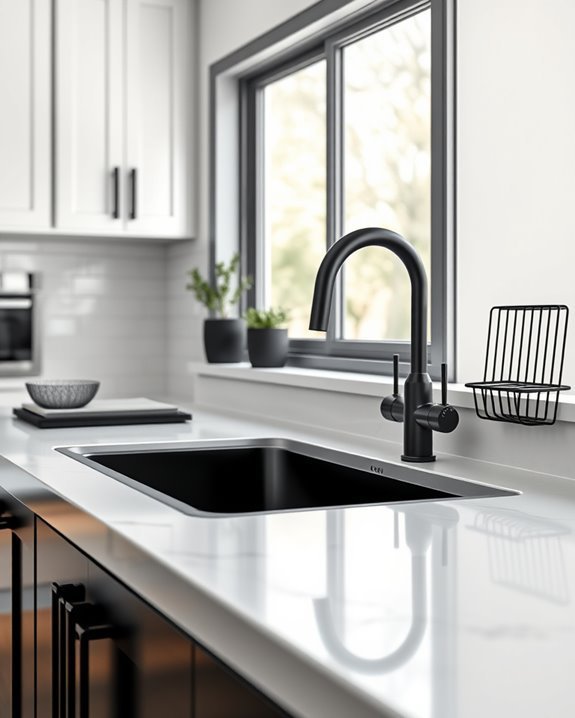 unique black sink styles
