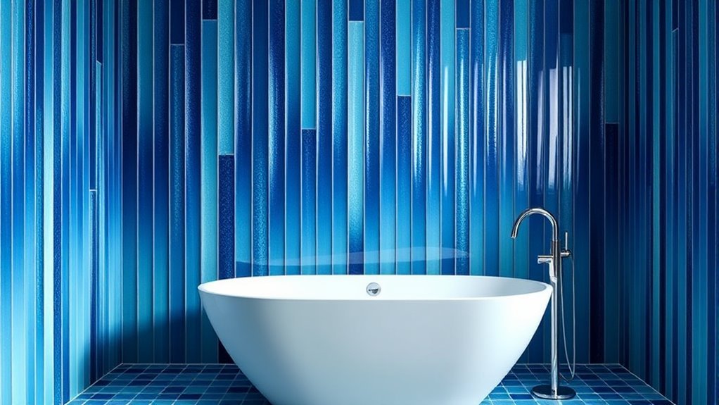 unique blue tile designs