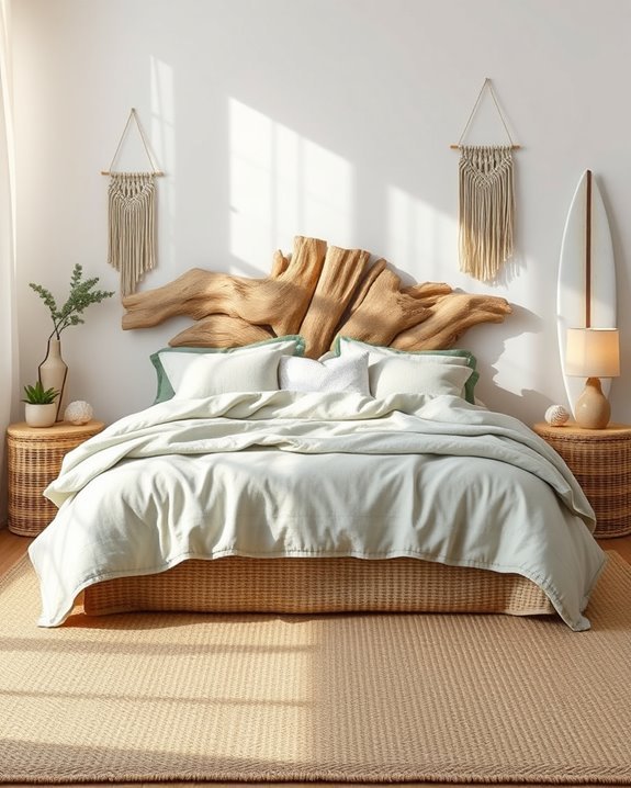 unique boho coastal headboards