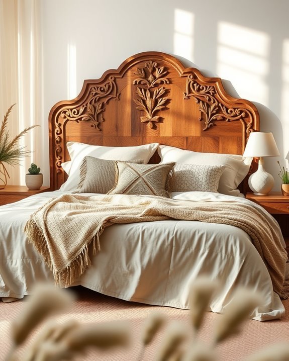 unique boho headboard designs
