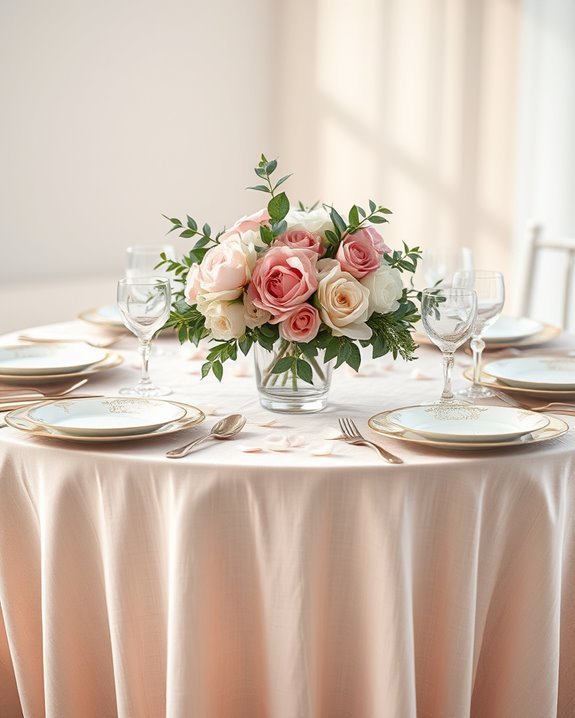 unique bridal shower tablecloths