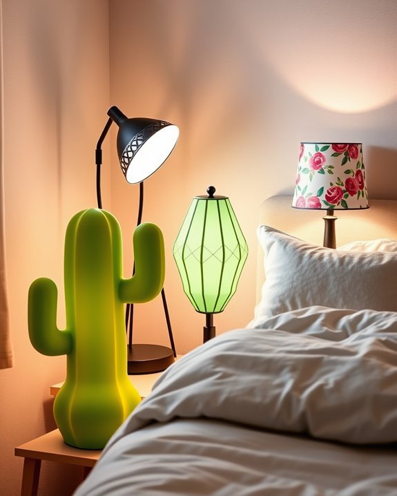 unique colorful lamp designs