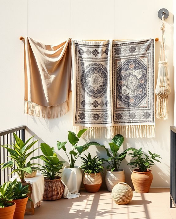 unique cozy fabric art
