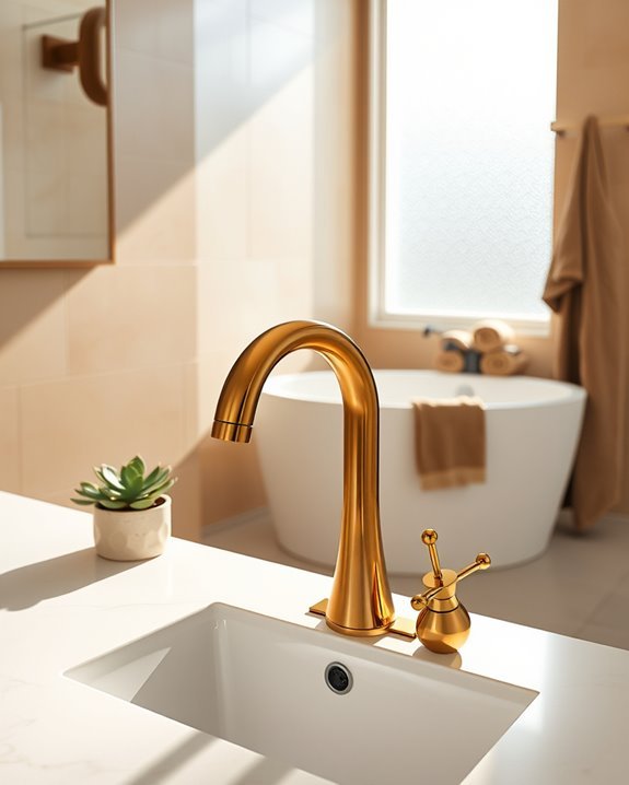 unique faucets enhance bathrooms
