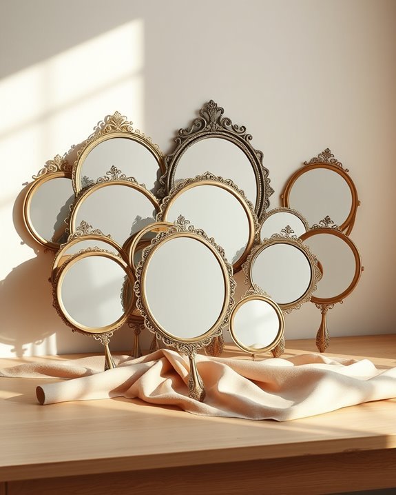 unique layered mirror displays