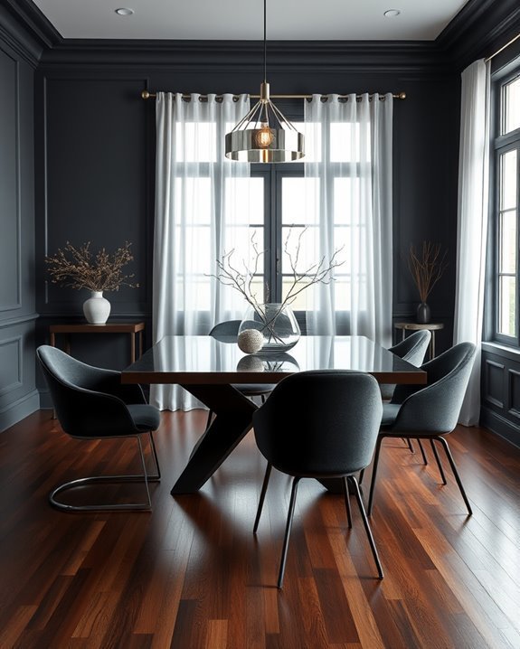 unique modern dining chairs