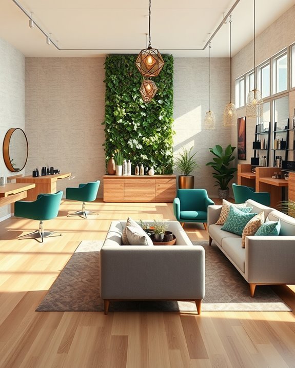unique salon branding elements